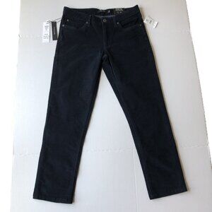 TAHARI Corduroy Pants Size 32 x 29 W32 Mid Rise Stretch Straight Leg Relaxed Hip